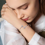Twisted Cable Wire Stainless Steel Cuff Bracelet