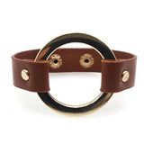 Leather Bracelet Wrap All-Match Wide Bracelet for Women