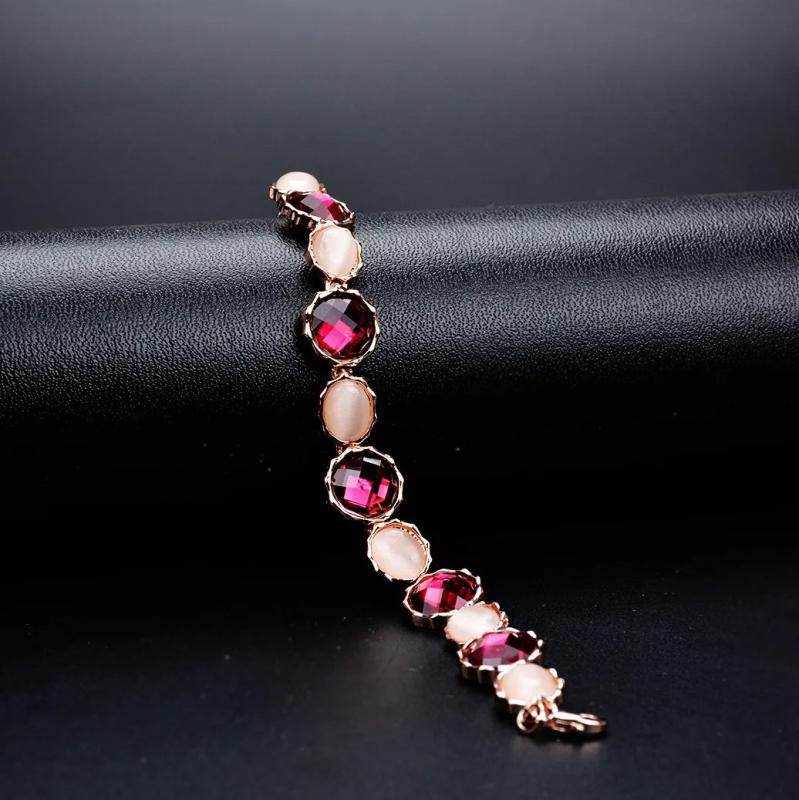 Sparkling Crystal Bridal Bracelet for Women