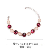 Sparkling Crystal Bridal Bracelet for Women