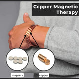 Men Copper Magnetic Bracelet Arthritis Relief