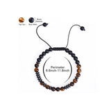 Son & Grandson Code Bracelet Tiger's Eye Gift