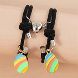 Creative Easter Funny Couple Bracelet & Earrings Set