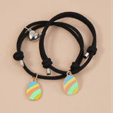 Creative Easter Funny Couple Bracelet & Earrings Set