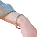 Retro Stainless Steel Bangle Jewelry Gift For Birthday Anniversary