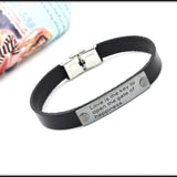 Love Key Nameplate Bracelet Punk Couple Vow Bracelet