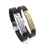 Love Key Nameplate Bracelet Punk Couple Vow Bracelet