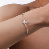 CZ Butterfly Bracelet for Women Female Ins Small Bracelet