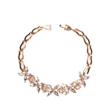 Bride's crystal bracelet - Bohemian jewelry - Ladies' accessories
