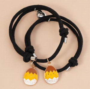 Love Magnet Easter Funny Couple Necklaces Costume Jewelry