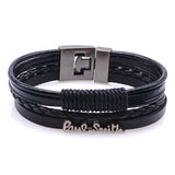 Braided Rope Bracelets for Men Stainless Steel