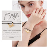 Distance Matching Bracelets For Couples Friendship Bracelet Mother Daughter Girl