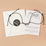 Distance Matching Bracelets For Couples Friendship Bracelet Mother Daughter Girl