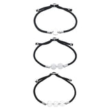 Women's Stainless Steel Bracelets Round Plate Lettering,Custom A-Z Initials
