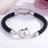 Red Rope Couple Bracelets Eternal Love Jewelry