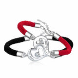 Red Rope Couple Bracelets Eternal Love Jewelry