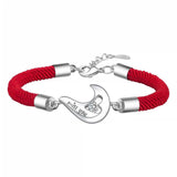 Red Rope Couple Bracelets Eternal Love Jewelry