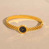Stainless Steel Round Bracelets for Women