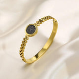 Stainless Steel Round Bracelets for Women