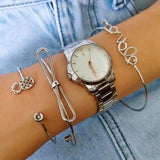 Geometric Street Shot Lady Bracelet