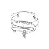 Geometric Street Shot Lady Bracelet