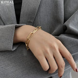 Stainless Steel Women Bracelet Charms Anchor Jewelry