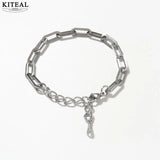 Stainless Steel Women Bracelet Charms Anchor Jewelry