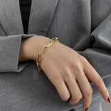 Stainless Steel Women Bracelet Charms Anchor Jewelry