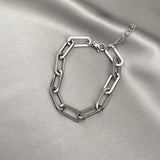 Stainless Steel Women Bracelet Charms Anchor Jewelry