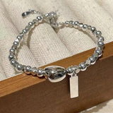 Wedding Earrings & Bracelet Set for Men's Watch