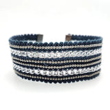 Multilayer Charm Bracelets for Women Metal ID Bracelet Bohemian Wrap Bracelet