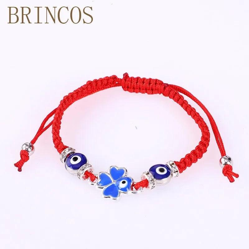 Red Rope Woven Lucky Bracelet Men Women Bohemian Jewelry