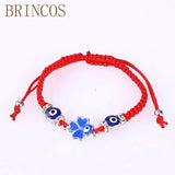 Red Rope Woven Lucky Bracelet Men Women Bohemian Jewelry