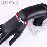 Red Rope Woven Lucky Bracelet Men Women Bohemian Jewelry