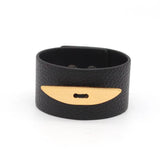 Women's Multicolor Leather Cuff Bracelet