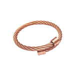 Unisex Cable Bangles Stylish Jewelry Accessories Gift