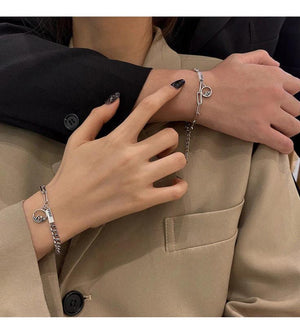 2021 Anniversary Love Thin Chain Pair for Boyfriend and Girlfriend