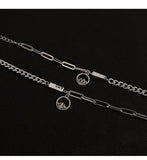 2021 Anniversary Love Thin Chain Pair for Boyfriend and Girlfriend