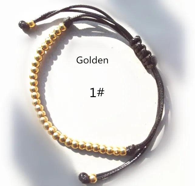 Minimalist Stainless Steel Beads Bracelet for Men Women