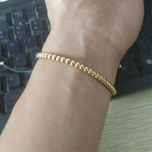 Minimalist Stainless Steel Beads Bracelet for Men Women