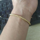 Minimalist Stainless Steel Beads Bracelet for Men Women