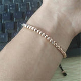 Minimalist Stainless Steel Beads Bracelet for Men Women