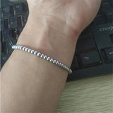 Minimalist Stainless Steel Beads Bracelet for Men Women