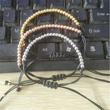 Minimalist Stainless Steel Beads Bracelet for Men Women