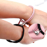 Magnetic Heart Bracelet Couple Bracelets Rope Magnet Jewelry