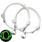 Fluorescence Magnetic Couple Bracelets for Friendship, Braid Rope Magnet Jewelry