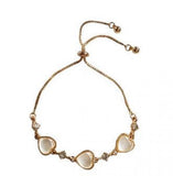 Mother's Push Pull Heart Bracelet Set for Girls