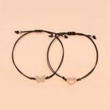 Mother's Card Bracelet Stainless Steel Necklace and Bracelet Set for Women