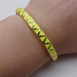 Women's Wave Cuff Bracelet Oil Drop Geometry Design