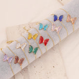Butterfly Bracelet CZ Party Jewelry Gift Women Men Animal Chain Bracelet